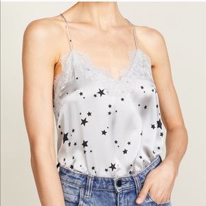 Cami NYC The Racer Cami in Platinum Star XS